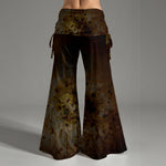 Load image into Gallery viewer, Floral White Wide Leg Pants
