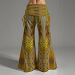 Load image into Gallery viewer, Shades of Gold Wide Leg Pants
